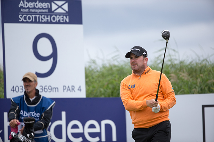 during day two of the 2016 AAM Scottish Open at Castle Stuart Golf Links, Inverness. PRESS ASSOCIATION Photo. Picture date: Friday July 8, 2016. See PA story GOLF Scottish. Photo credit should read: Kenny Smith/PA Wire. RESTRICTIONS. Use subject to restrictions. Editorial use only. No commercial use. Call +44 (0)1158 447447 for further information.